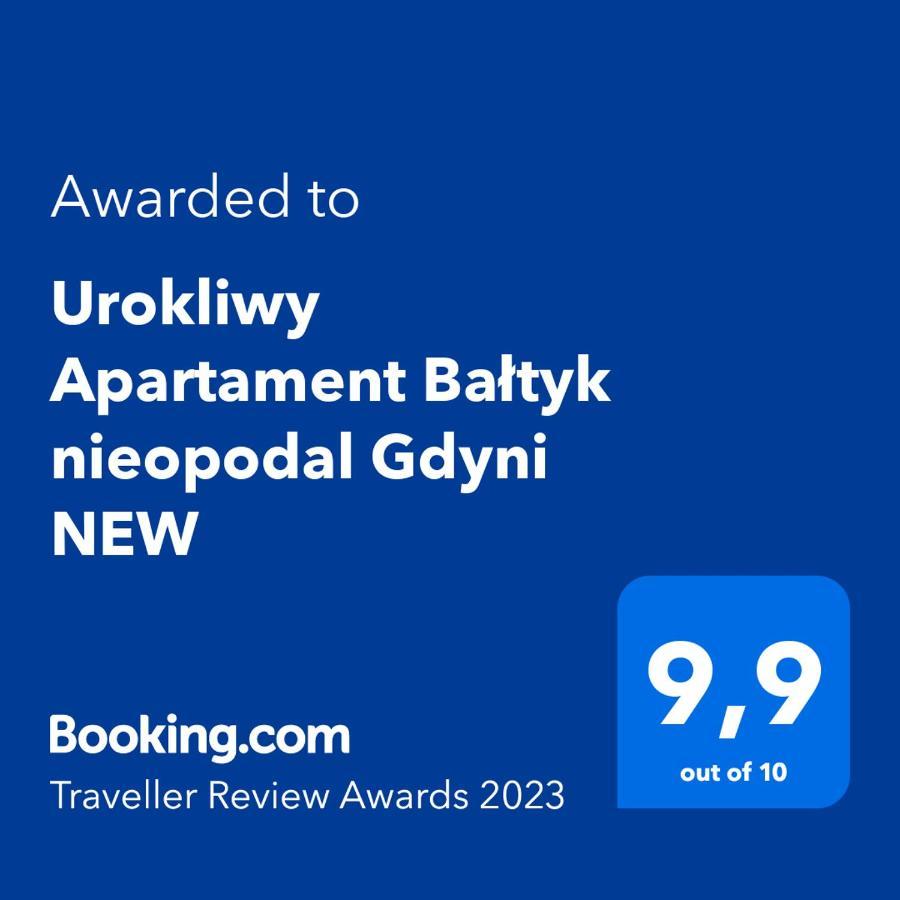 Urokliwy Apartament Baltyk Nieopodal Gdyni New Apartment Pogorze Екстериор снимка